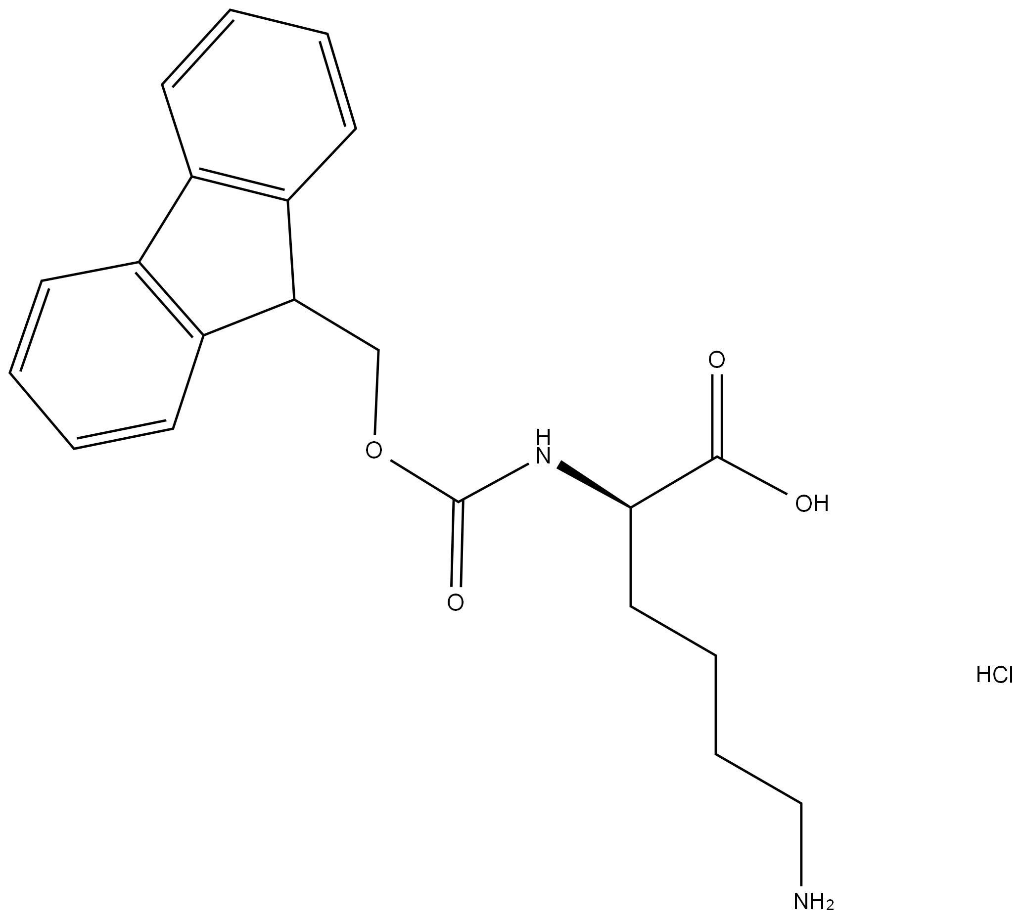 Fmoc-D-賴氨酸鹽酸鹽