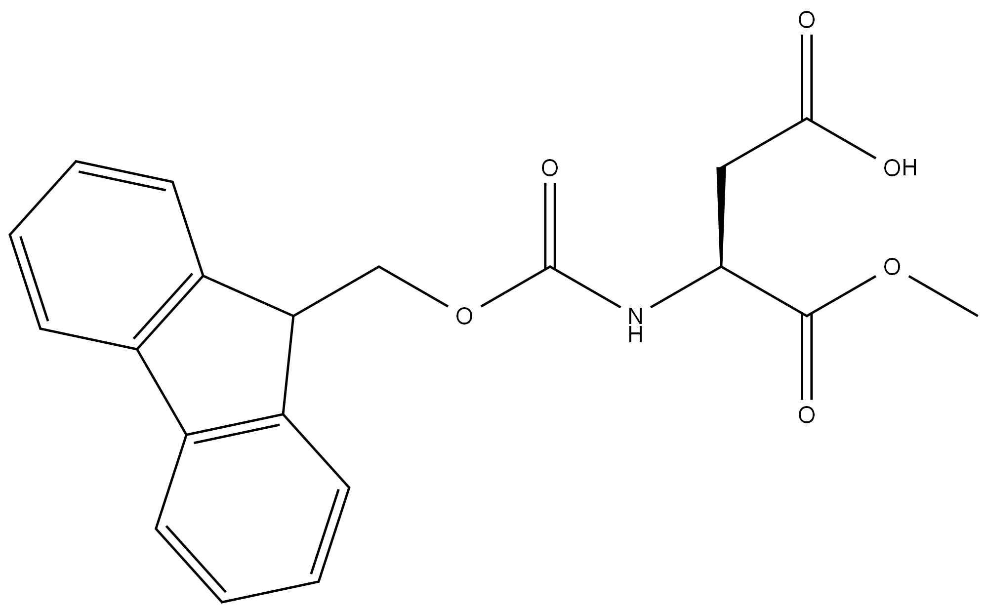 FMOC-L-天冬氨酸-1-甲酯