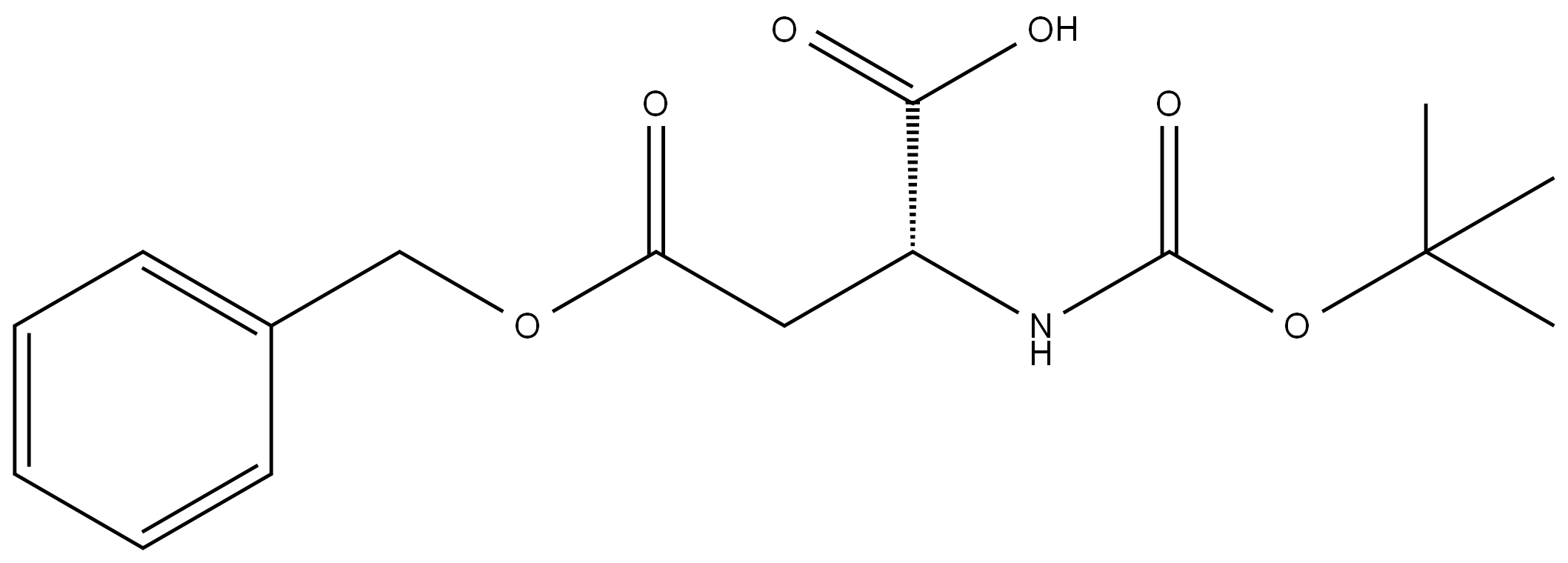 BOC-D-天冬氨酸 4-芐酯